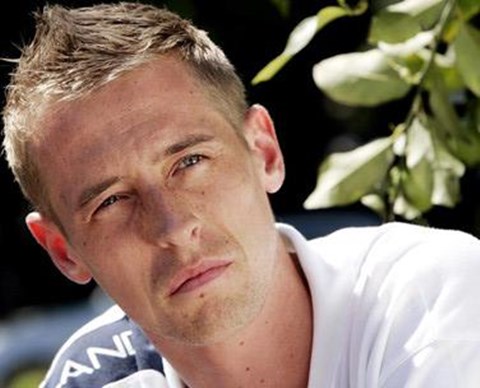 Framed Peter Crouch Print