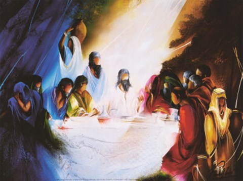 Framed Le Dernier Repas Print