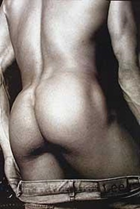 Framed Male - Butt Print