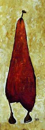 Framed Jacques Foureau - Berger massai n2 Size 13x37.5 Print