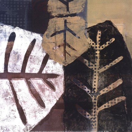 Framed Nature's Trace I Print