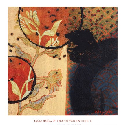 Framed Transparencies II Print