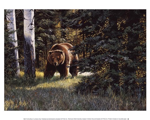 Framed On the Move Print