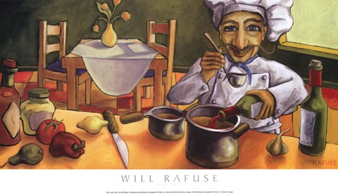 Framed Jean Pierre Print