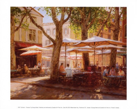 Framed Summer - Provence Print