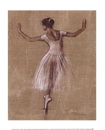 Framed Bourees IV Print