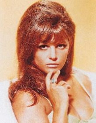 Framed Claudia Cardinale Print