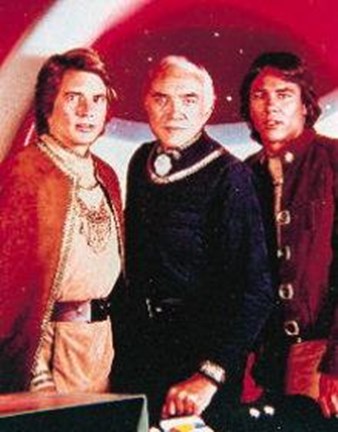 Framed Battlestar Galactica Print