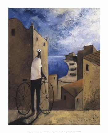 Framed La parada Print