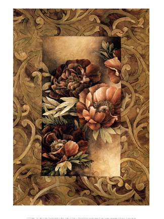 Framed Poppies II Print