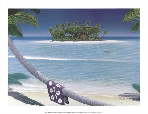 Framed Gilligan's Island Print