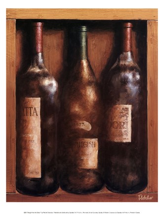 Framed Straight from the Cellar I Print