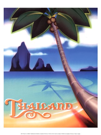 Framed Thailand Print