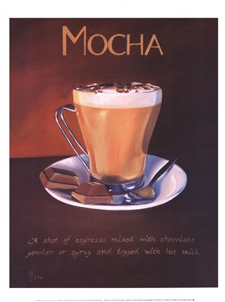 Framed Urban Mocha Print