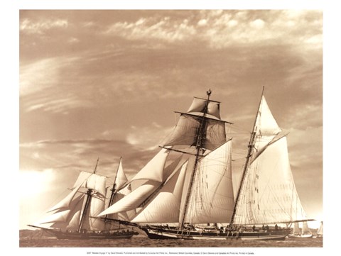 Framed Maiden Voyage II Print