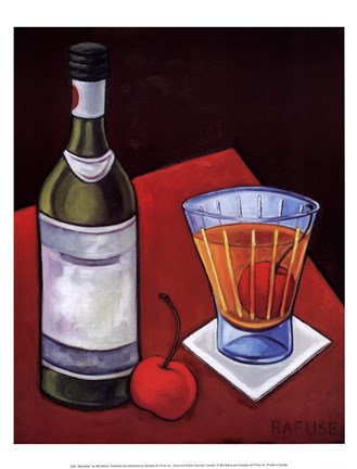 Framed Manhattan Print