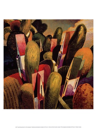 Framed Early Morning Sunrise Print