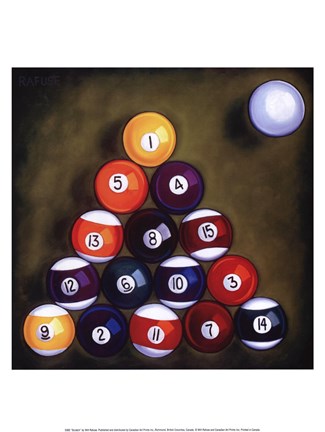 Framed Scratch Print