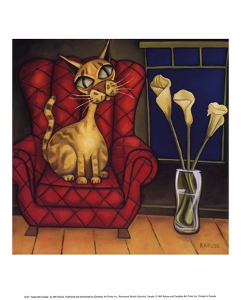 Framed Sadie Marmalade Print