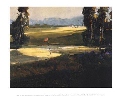 Framed 1st Tee Print