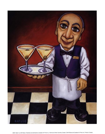 Framed Alberto Print