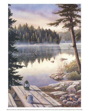 Framed Summer Memories Print