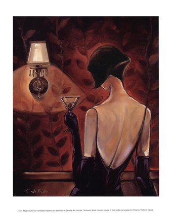 Framed Madamoiselle Print