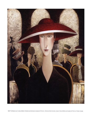 Framed Rendez-vous Print