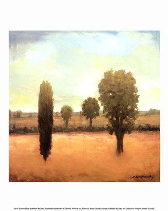 Framed Summer's End Print