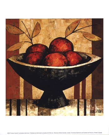 Framed Crimson Harvest Print