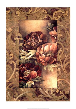 Framed Poppies II Print