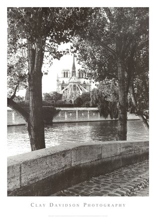 Framed Notre Dame Print