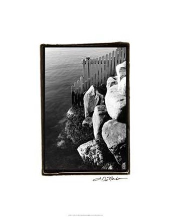 Framed Fenced In Print