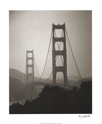 Framed Golden Gate Bridge I Print