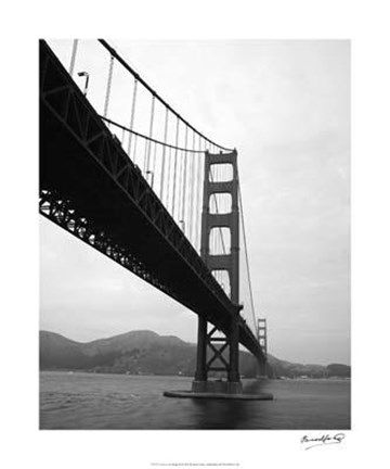 Framed Golden Gate Bridge III Print