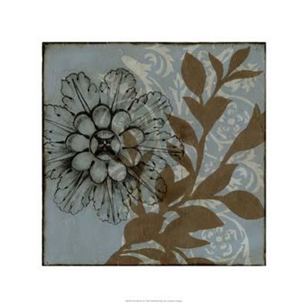 Framed Dusty Rosettes IV Print