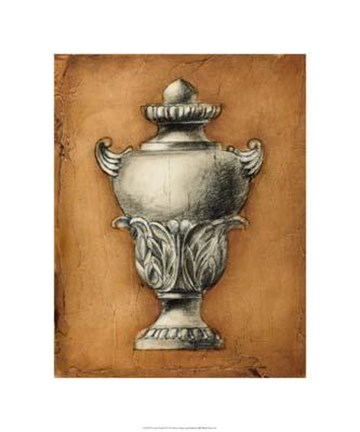 Framed Stone Vessel II Print