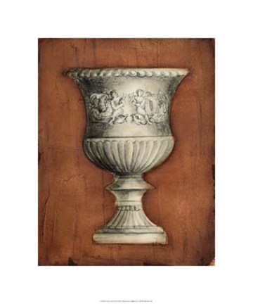 Framed Stone Vessel III Print