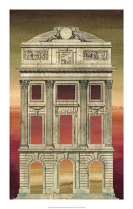 Framed Architectural Illusion IV Print