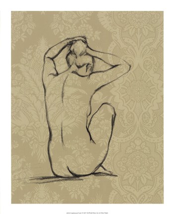 Framed Sophisticated Nude I Print