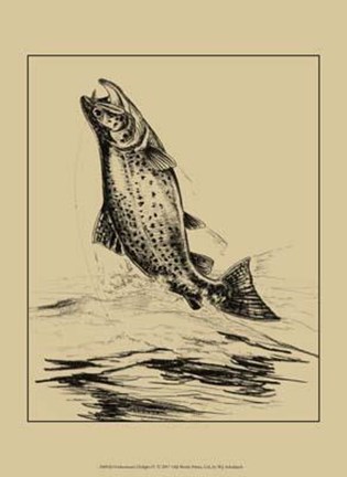 Framed Fisherman&#39;s Delight IV Print