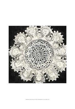 Framed Mini Abstract Rosette IV Print