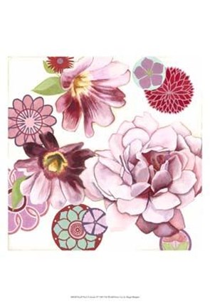 Framed Small Petal Profusion II Print