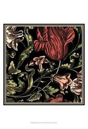 Framed Small Floral Fancy IV Print