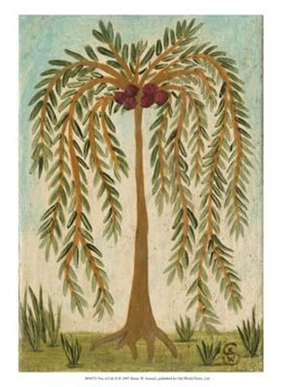 Framed Tree Of Life II Print