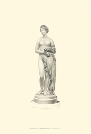 Framed Classical Statuary I Print