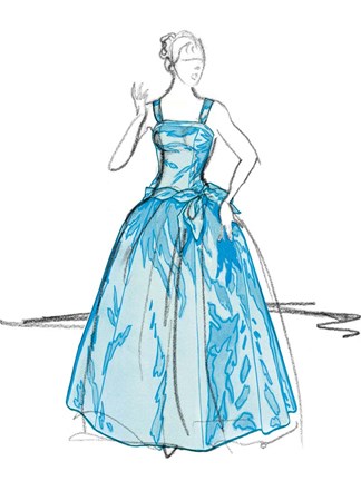 Framed Night On The Town III Print