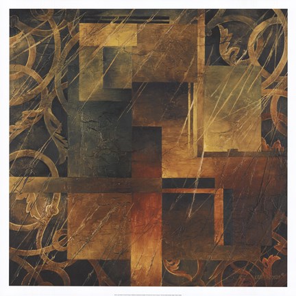 Framed Visual Patterns II Print