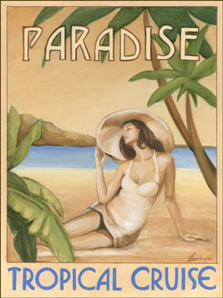 Framed Paradise Print