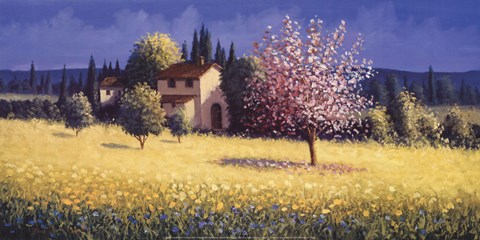 Framed Spring Blossoms Print